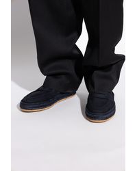 Giorgio Armani - Suede Espadrilles - Lyst