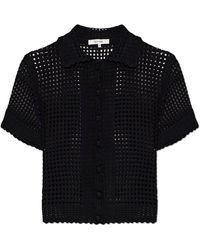 FRAME - Turtleneck With A Decorative Knit - Lyst