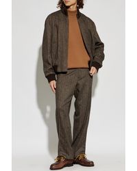 DSquared² - Herringbone Pattern Trousers - Lyst