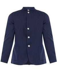 Eleventy - Jacket With Stand-Up Collar - Lyst