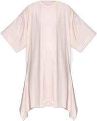 MM6 by Maison Margiela - Asymmetrical Cut Dress - Lyst
