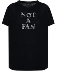 R13 - T-Shirt With Print - Lyst