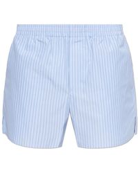 Ami Paris - Ribbed Shorts - Lyst