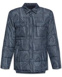 Etro - Padded Jacket With Pockets - Lyst