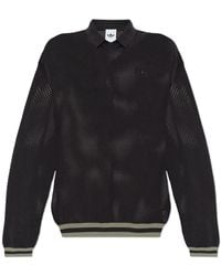 adidas Originals - Long-Sleeve Polo Shirt - Lyst