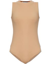 Jil Sander - Sleeveless Bodysuit - Lyst