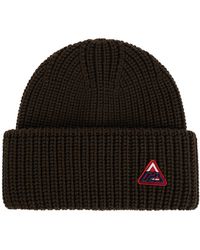 DSquared² - Wool Beanie With A Sewn-On Logo - Lyst