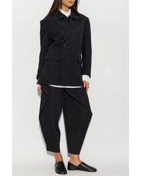 Issey Miyake - Double-Breasted Blazer - Lyst