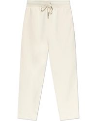 Ami Paris - Wide-Leg Sweatpants - Lyst