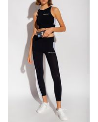 Palm Angels - Leggings With Logo, - Lyst