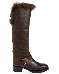 DSquared² - Leather Heeled Boots - Lyst