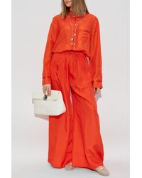 Forte Forte - Silk Loose-Fit Trousers - Lyst