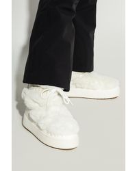 Moon Boot - Snow Boots Mb Ltrack Faux Fur Wp - Lyst