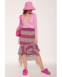Ferragamo Wool Cardigan - Pink