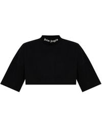 Palm Angels - Oversized Cotton T-Shirt - Lyst