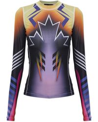 DSquared² - Top With Print - Lyst