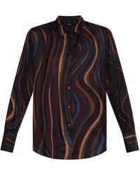 Paul Smith - Shirt With A Striped Motif - Lyst