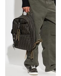 Fendi - 'Climb' Monogram Backpack - Lyst
