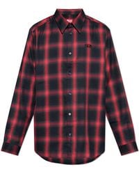DIESEL - Shirt 'S-Simply-Check-Hgbt' - Lyst