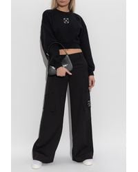 Off-White c/o Virgil Abloh - Sweatshirt With Logo, - Lyst