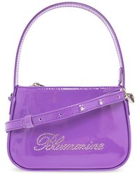 Blumarine - Patent Leather Shoulder Bag - Lyst