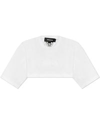 DSquared² - Short Loose-Fitting T-Shirt - Lyst