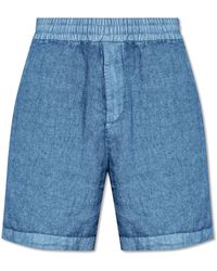 Burberry - Linen Shorts, ' - Lyst