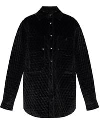 Vivienne Westwood - Velvet Jacket With A Logo-Shaped Appliqué - Lyst