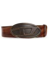 DIESEL - 'B-1Dr 2.0' Leather Belt - Lyst