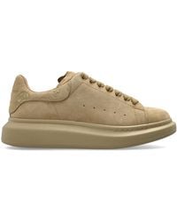 McQueen - Leather Sports Shoes With Logo - Lyst