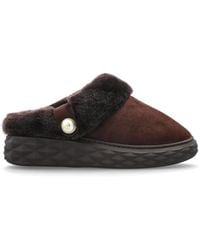 Jimmy Choo - Platform Slides "Diamond Maxi" - Lyst