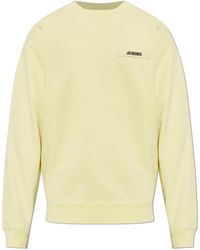 Jacquemus - Sweatshirt With Logo Patch - Lyst