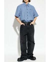 Vetements - Checked Pattern Shirt - Lyst