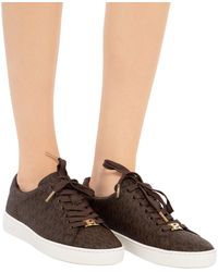 michael kors tia glitter platform sneakers