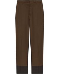 MM6 by Maison Margiela - Creased Trousers - Lyst