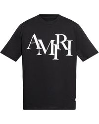 Amiri - T-Shirt With Printed Logo - Lyst