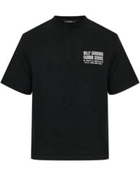 Willy Chavarria - T-Shirt "Fashion Services" - Lyst