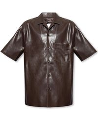 Nanushka - 'bodil' Shirt From Vegan Leather - Lyst