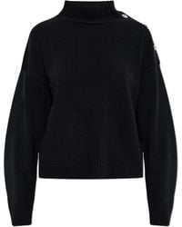 Versace - Sweater With A Stand-Up Collar - Lyst