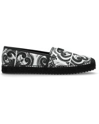 Dolce & Gabbana - Espadrilles With "Majolica" Print - Lyst