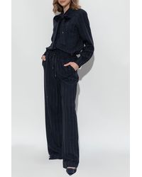 Self-Portrait - Shirt With Shimmering Sequins - Lyst