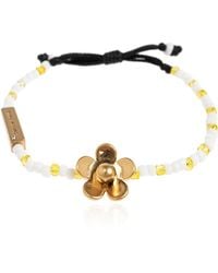 Marc Jacobs - Bracelet With Floral Motif - Lyst