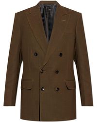 Tom Ford - Wool Blazer With Double Vent - Lyst