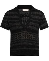 Akep - Polo With Lurex Thread - Lyst
