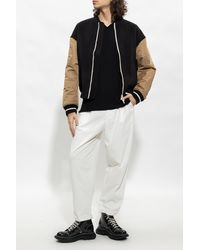 Emporio Armani - Ribbed Trousers - Lyst