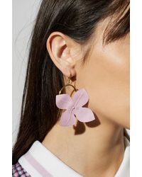 Marni - Earrings With A Floral Motif - Lyst