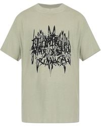 44 Label Group - T-Shirt With Printed Logo - Lyst