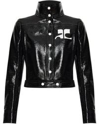 Courreges - Jacket With Logo - Lyst