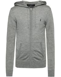 AllSaints - 'Mode' Logo-Embroidered Sweatshirt - Lyst