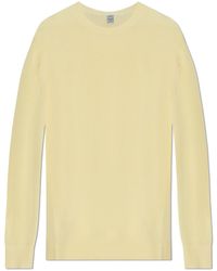 TOTEME - Long Sweater With A Round Neckline - Lyst